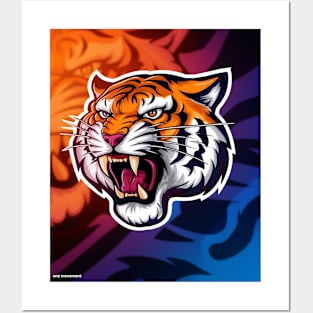 tiger Posters and Art